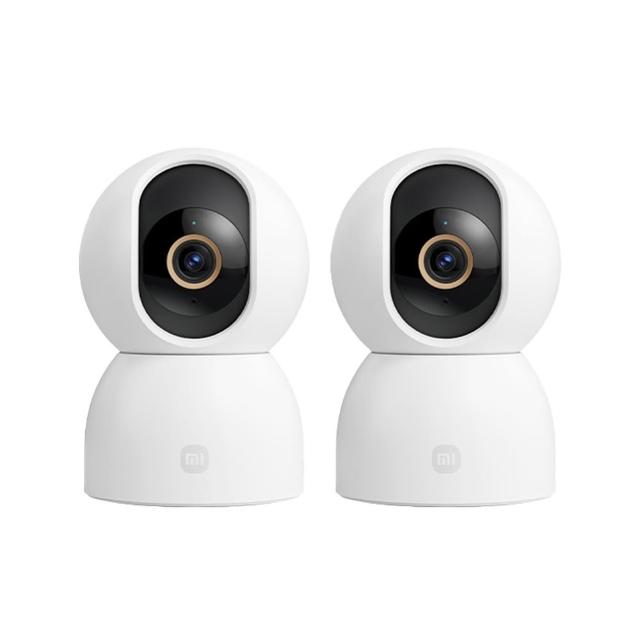 二入組【小米官方旗艦館】Xiaomi 智慧攝影機 C500 3.5K超清畫質/ 600萬畫素 寵物/人形追蹤/ 360°旋轉式/微