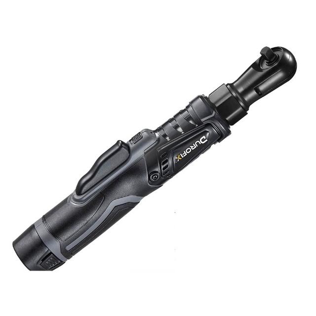 【Durofix 德克斯】四分 無刷 電動棘輪扳手 板手 電動扳手(一電一充 RW1210-4 扭力95Nm)