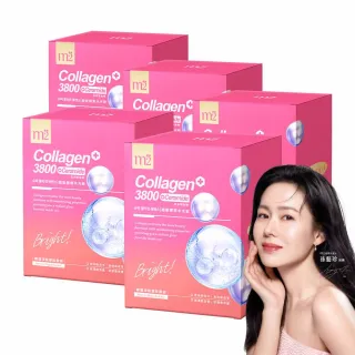 【m2 美度】超能水光膠原飲5盒組(8入/盒.孫藝珍代言)-膠原蛋白.神經醯胺.玻尿酸鈉.女人我最大節目推薦