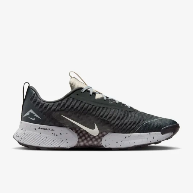 【NIKE 耐吉】越野鞋 慢跑鞋 男鞋 運動鞋 緩震 JUNIPER TRAIL 3 黑灰 FQ0904-003
