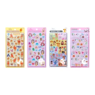 【sun-star】迪士尼/三麗鷗 晶透造型貼紙(10款可選/日本進口/立體貼紙/裝飾貼紙)
