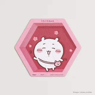 【Pintoo】56片六角壁磚拼圖 - 吉伊卡哇 - 收藏櫃 - 吉伊卡哇公仔(交換禮物/聖誕禮物/新年禮物)