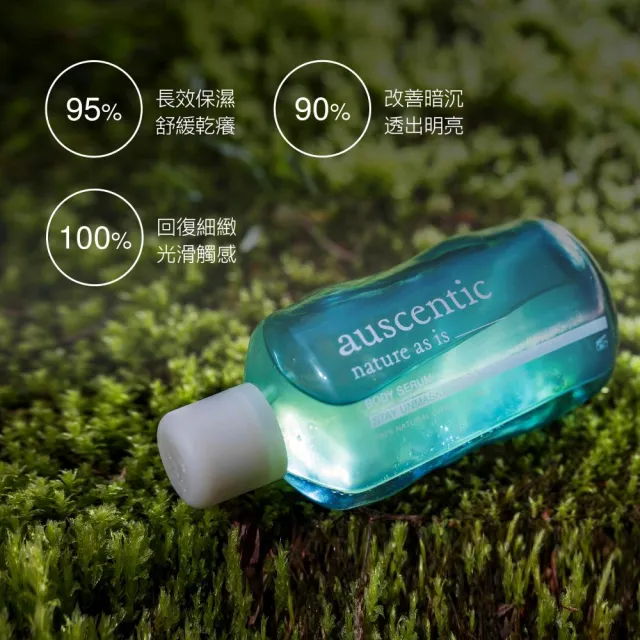 【auscentic 奧森青】改善暗沉乾癢★微香護膚蜜精華雙入組_任選(獨處/開窗/身體油/身體乳)