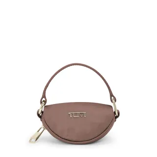 【TUMI】Charm 月牙手提吊飾包 - 紫藕色(TUMI 官方旗艦店)