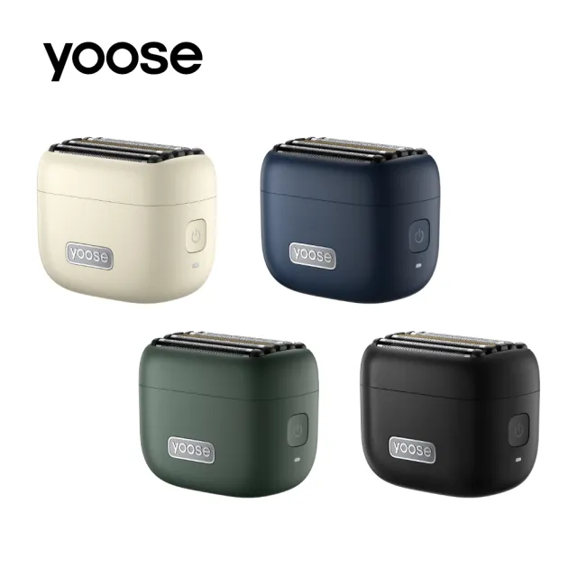 【yoose】MINI 5 隨身五刀頭往復式刮鬍刀(超大面積黃金五刀頭)