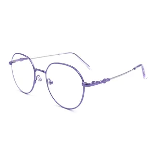 【EYEFUL】超彈力圓框記憶金屬鏡腳濾藍光老花眼鏡(可彎鏡架 適合多種臉型 閱讀眼鏡)