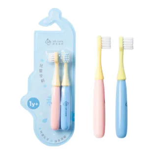 【oh care 歐克威爾】兒童牙刷2入組(兒童牙刷/軟毛牙刷)
