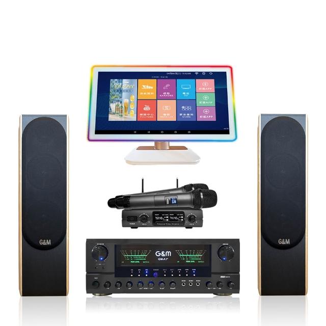 【金將科技】KKPAD21.5+GMA1+U232+J75【點歌機+擴大機+無線麥克風+喇叭】(贈一年免費雲端歡唱)