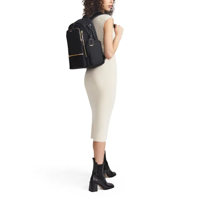【TUMI】Voyageur Celina 都會休閒 15 吋筆電背包 - 黑(TUMI 官方旗艦店)