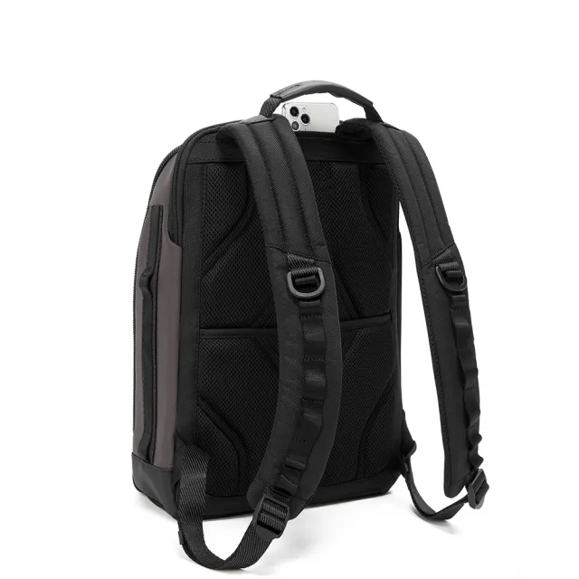 【TUMI】Alpha Bravo Dynamic 戶外休閒後背包 - 炭灰色(TUMI 官方旗艦店)