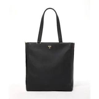 【TUMI】Vail  皮革托特包 - 淡金黑色(TUMI 官方旗艦店)