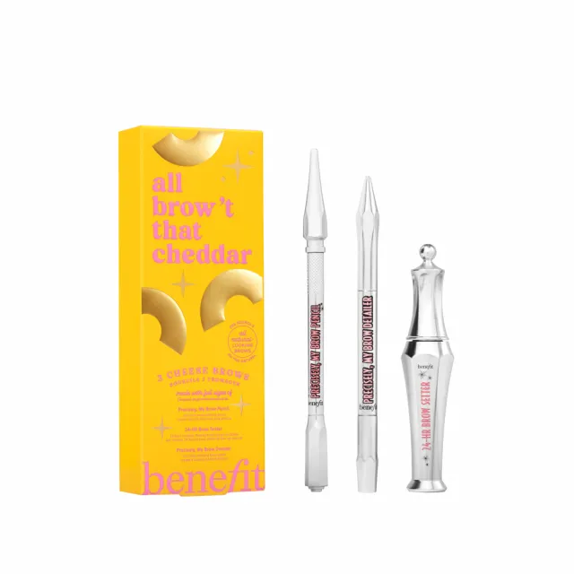 即期品【benefit 貝玲妃】眉事起司三兄弟(完美眉彩必備組)