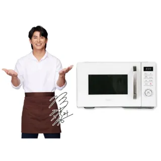 【TECO 東元】白大廚 23L三合一多功能氣炸烤微波爐(YM2302CBW)