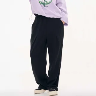 【5th STREET】女裝 長褲 縮口褲 針織褲 黑色(967174)