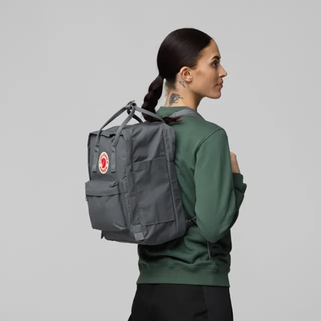 【Fjallraven】Kanken 15吋筆電背包(FR23524-031石墨灰 424黑莓色 243赤陶棕)