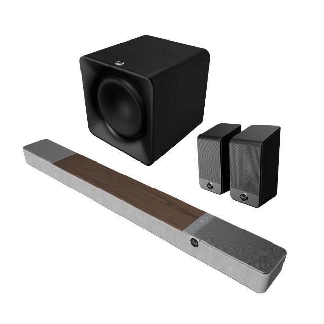 【Klipsch】Flexus Core 200木紋色+SUB200+SURR200  5.1.4聲道天空聲霸劇院組(釪環公司貨)