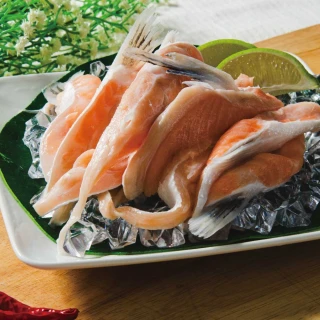 【鮮綠生活】智利鮭魚腹鰭肉(300g±10%/包 共6包)
