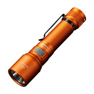 【Fenix】C6 V3.0 高性能直充作業手電筒-橘色/藍色(Max 1500 Lumens)