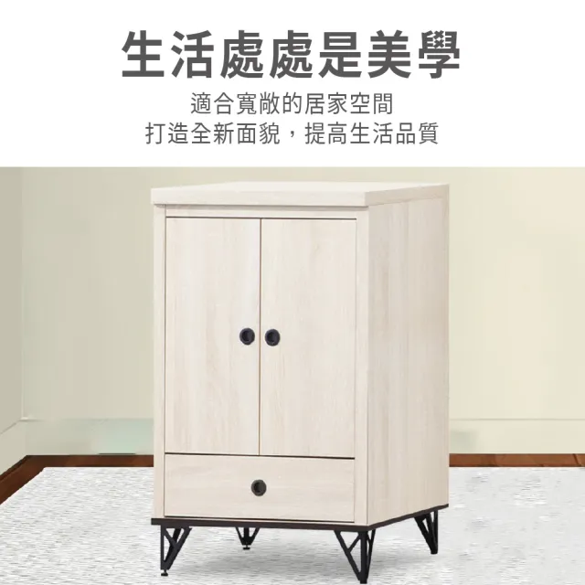 【ASSARI】2尺盧克展示櫃(寬60x深40x高94cm)