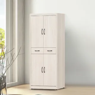 【ASSARI】2.7尺盧克高鞋櫃(寬81x深39x高182cm)