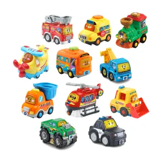 【Vtech】嘟嘟聲光互動車/聲光城市嘟嘟車(任選3入組)