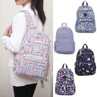 【VIVI SECRET】可調節胸扣多隔層後背包(共11色)