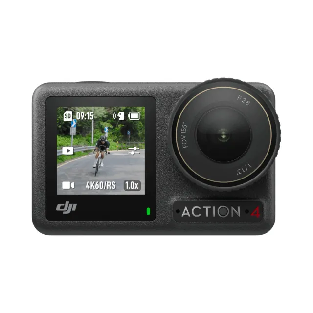 【DJI】Osmo Action 4 全能公路車騎行套裝 運動相機/迷你相機｜超穩拍攝