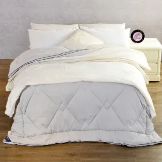 【LooCa】極度發熱石墨烯抗菌羊毛冬被2入(6x7尺 長210cmX寬180cm/棉被)