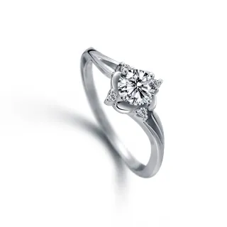 【彩糖鑽工坊】GIA 鑽石 30分 D成色 鑽戒 真愛之泉 系列 (天然鑽石 輕珠寶)