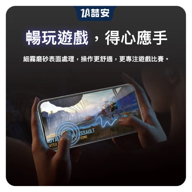 【ZA 喆安】霧面防窺鋼化玻璃螢幕手機保護貼膜i18/17/16/15/14/13/12/11 Air/Plus/Pro/Pro Max 適用iPhone