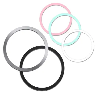 【Timo】Magsafe適用 磁吸充電貼片/引磁片/引磁圈(2入組)