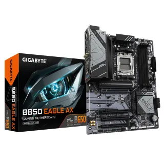 【GIGABYTE 技嘉】組合套餐(技嘉 B650 EAGLE AX 主機板+美光 DDR5 5600 16G 記憶體)