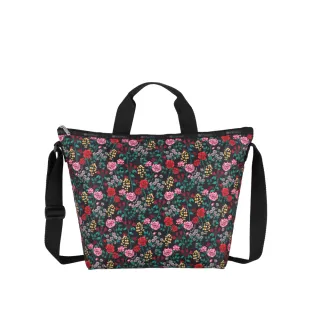 【Lesportsac】輕量材質 兩用托特包(4360 馥郁花語)