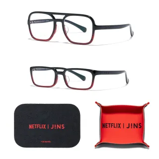 【JINS】HOME®× Netflix 聯名眼鏡系列-多款任選(UGF-25A-268/269)