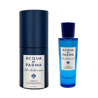 【Acqua Di Parma】藍色地中海桃金孃加州桂 中性淡香水 30ml(帕爾瑪之水/中性淡香水)