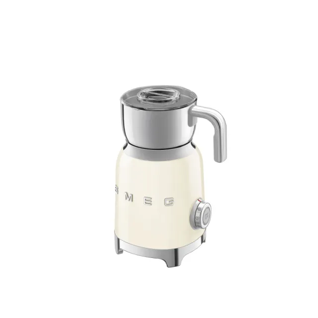 【SMEG】義大利電動奶泡機-奶油色(MFF11CRUS)