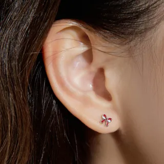 【vacanza】小蝴蝶結 316L醫療鋼飾品 純鋼養耳棒(抗過敏 交換禮物)