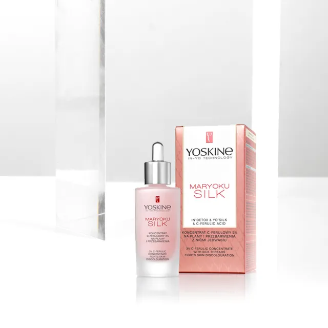 【YOSKINE】魔幻絲綢均勻膚色精華液30ml 維生素C 蠶絲萃取 快速吸收 敏感肌適用 官方正貨(精華液)