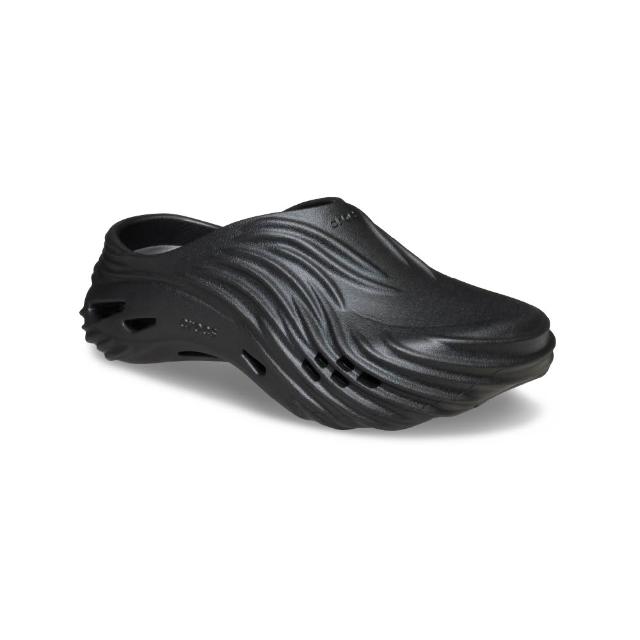 【Crocs】中性鞋 Echo Wave 波波旋風 克駱格 黑色(210521-060)