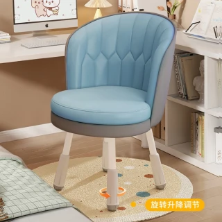 【佳美多】椅子 電腦椅子 舒這久坐 辦公椅 宿舍 大學生 學習靠背椅  家用 舒服書桌凳(貓抓皮面料)