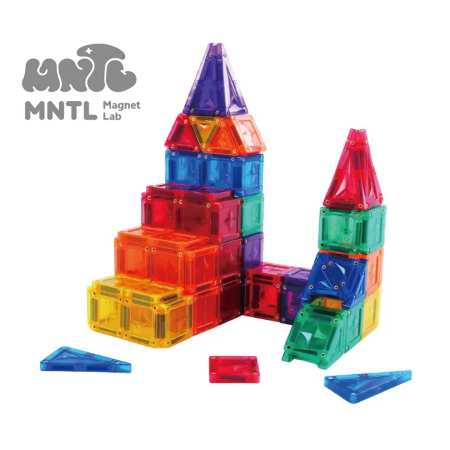 【MNTL】秘密基地 隨身帶著走 磁力片鐵盒組 42pcs