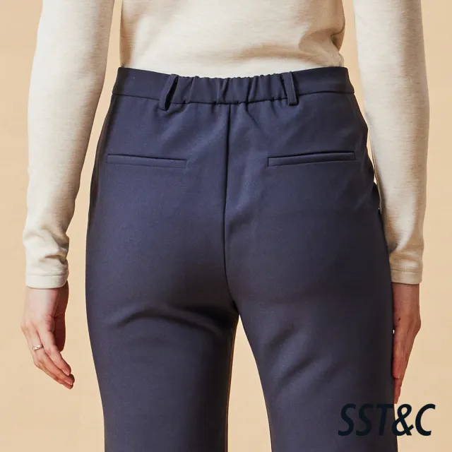 【SST&C】女裝 四面彈修身版喇叭褲-深灰-825212162012(換季55折)