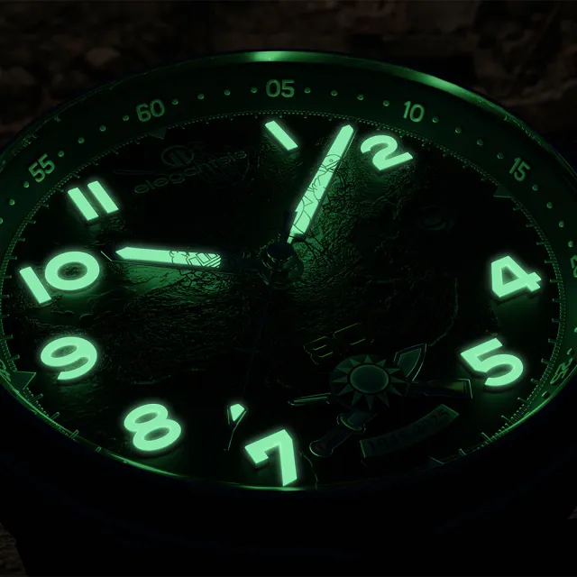 【elegantsis 愛樂時】民族紀念機械錶 手錶-42mm(ELJO42AS-SJW80-NU01LC)