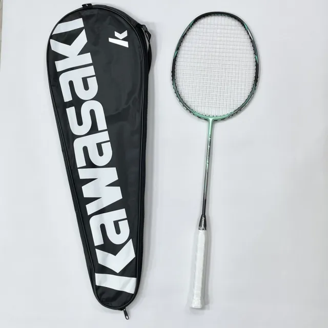 【KAWASAKI】KBD535 Ultra Carbon II 全碳纖維 高彈性羽球拍 Carbon羽球拍(附贈球袋)