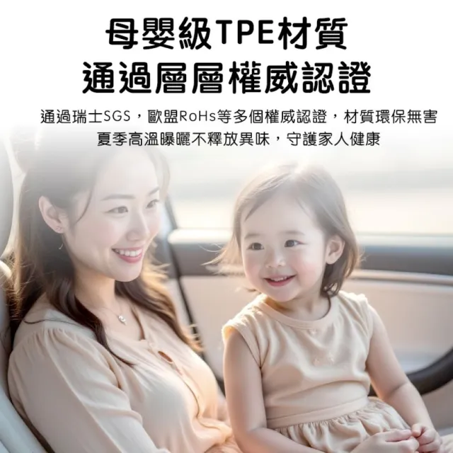 HALOBLK黑洛 特斯拉 煥新版Model Y Juniper 雙層腳踏墊 速乾毯面腳墊防護配件(雙層腳踏墊)