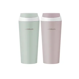 【LocknLock 樂扣樂扣】官方直營 跳跳奶蓋彈蓋不鏽鋼咖啡杯 550ml(二色任選/保溫杯/咖啡杯)