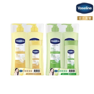 【Vaseline 凡士林】經典系列潤膚露獨家款重量組(320/400mlx2+100/120mlx2)