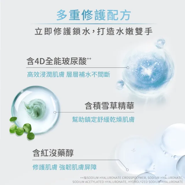 【Vaseline 凡士林】官方直營 菸鹼醯胺煥亮/玻尿酸修護/果酸柔嫩護手霜(玫瑰木質香/馥郁暖花香/清新蒼蘭香)