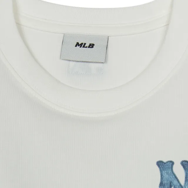 【MLB】童裝 短袖T恤 Monogram系列 紐約洋基隊(7ATSM0953-50IVS)