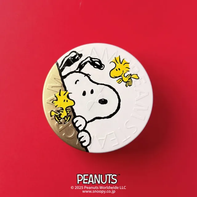 【STEAMCREAM 蒸汽乳霜】1592/史努比與糊塗塌客 偷看一下 75g/1入(官方直營 / 高效保濕 / 純素保養)